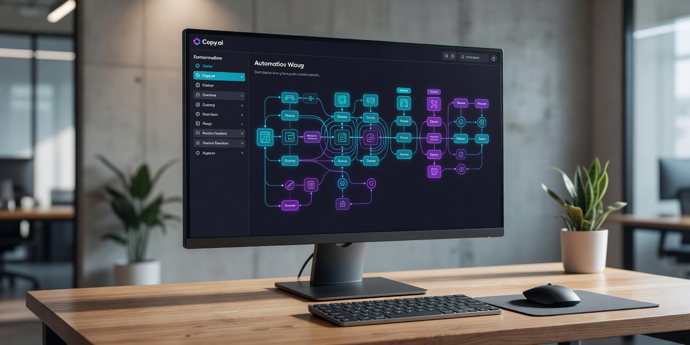 Copy.ai workflow automation dashboard